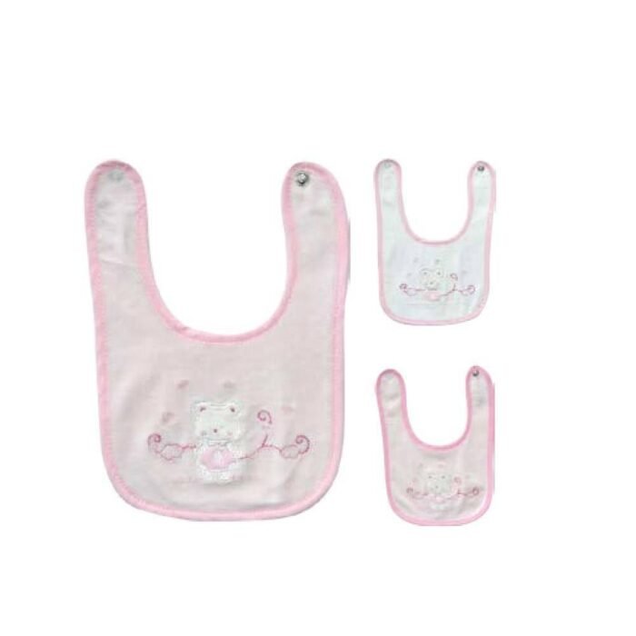BAVETTE C/CLIP RICAMATA
